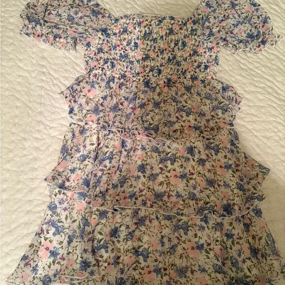 Floral Ruffle Dress - Picture 2 of 3